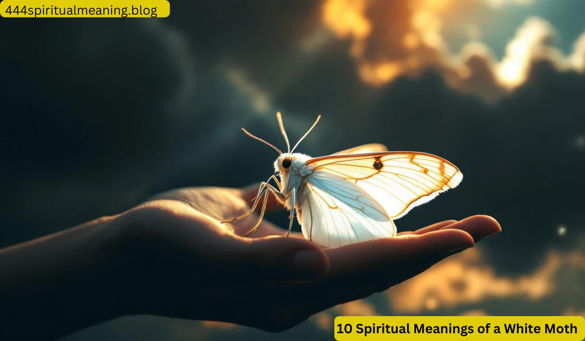 10 Spiritual Meanings of a White Moth