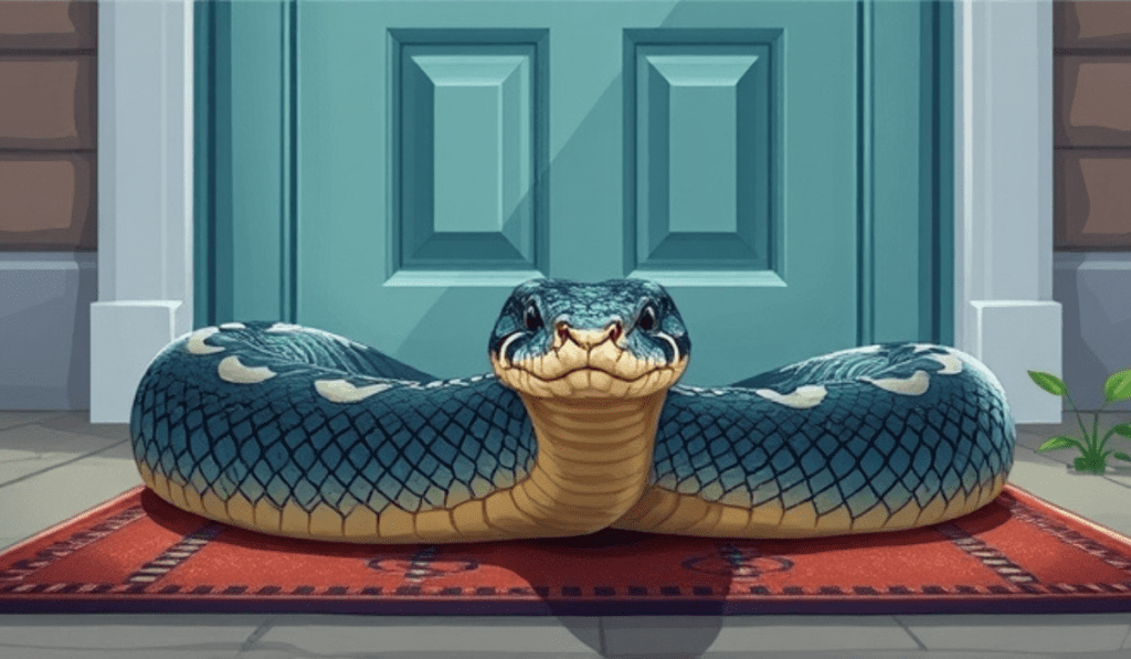 10 Spiritual meaning of a snake at your front door