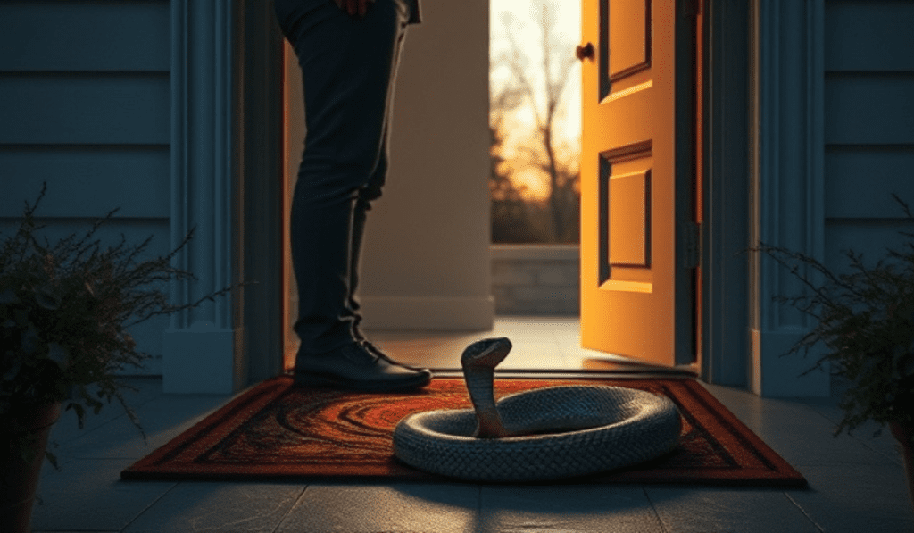10 Spiritual meaning of a snake at your front door