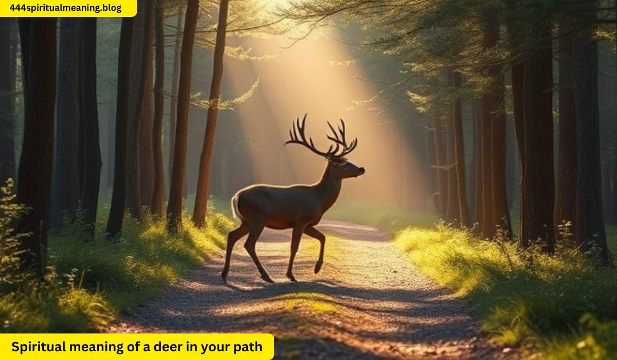 Spiritual meaning of a deer in your path