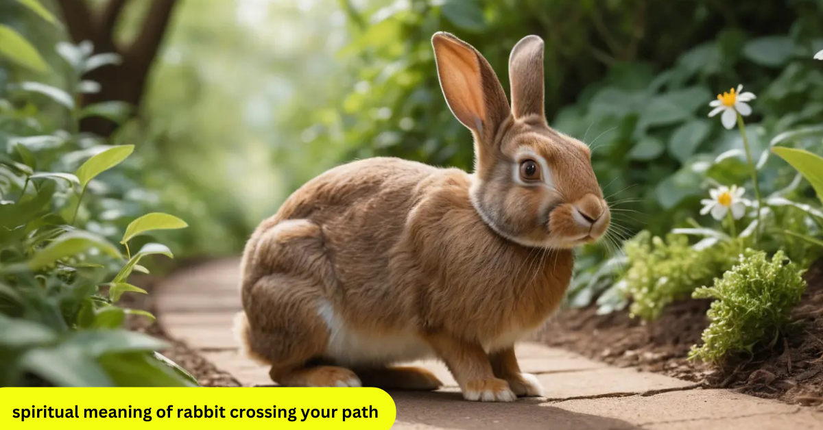 Spiritual meaning of rabbit crossing your path