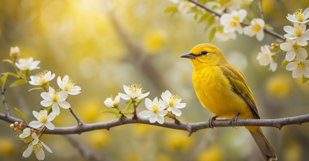 spiritual meaning of yellow birds