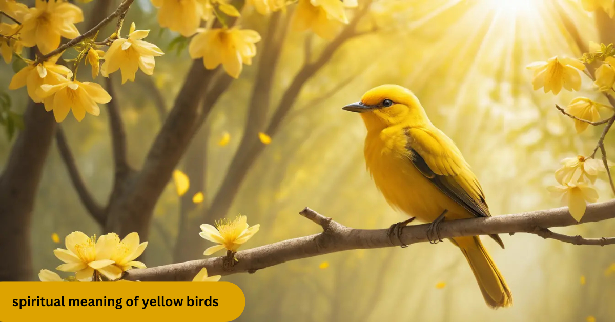 spiritual meaning of yellow birds: